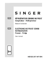 Singer NEIGE-297-NF-WH User Manual preview