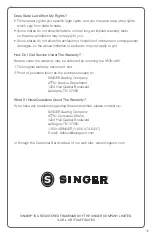 Предварительный просмотр 15 страницы Singer Perfect Finish II Instruction Manual