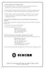 Предварительный просмотр 46 страницы Singer Perfect Finish II Instruction Manual