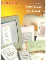 Preview for 1 page of Singer PROFESSIONAL SEW-WARE 2.00A Manual