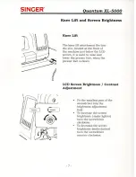 Preview for 10 page of Singer QUANTUM XL-5000 Workbook