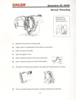 Preview for 12 page of Singer QUANTUM XL-5000 Workbook