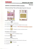 Preview for 25 page of Singer QUANTUM XL-5000 Workbook