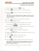 Preview for 37 page of Singer QUANTUM XL-5000 Workbook