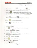 Preview for 45 page of Singer QUANTUM XL-5000 Workbook