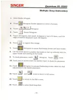 Preview for 47 page of Singer QUANTUM XL-5000 Workbook