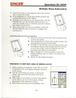 Preview for 49 page of Singer QUANTUM XL-5000 Workbook