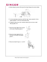 Предварительный просмотр 11 страницы Singer QuantumLock User Manual