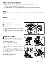 Предварительный просмотр 37 страницы Singer S0705 Instruction Manual