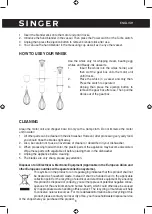 Preview for 6 page of Singer SB-500WH Instruction Manual