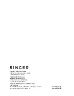 Preview for 24 page of Singer SBS-1000RBIN Instruction Manual