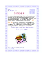 Preview for 2 page of Singer Scholastic Workbook