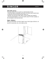 Предварительный просмотр 15 страницы Singer SDHM-10DI Instruction Manual