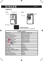 Предварительный просмотр 9 страницы Singer SDHM-10L SMART OUT Instruction Manual