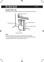 Предварительный просмотр 10 страницы Singer SDHM-10L SMART OUT Instruction Manual