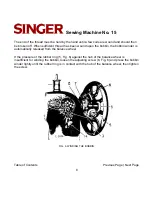 Preview for 8 page of Singer SEWING MACHINE NO. 15 Manual