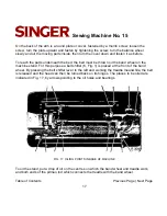 Preview for 17 page of Singer SEWING MACHINE NO. 15 Manual