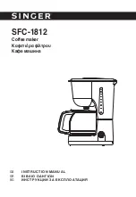 Singer SFC-1812 Instruction Manual предпросмотр