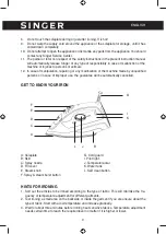 Предварительный просмотр 3 страницы Singer SG2428C Instruction Manual