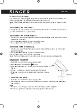 Предварительный просмотр 9 страницы Singer SG2740 Instruction Manual