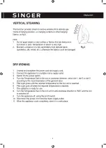 Предварительный просмотр 9 страницы Singer SGR-17200-CRMG Instruction Manual