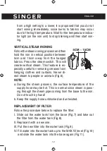 Предварительный просмотр 12 страницы Singer SGR-17300-CRBS Instruction Manual