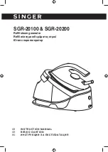 Singer SGR-20100 Instruction Manual предпросмотр