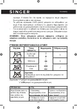 Предварительный просмотр 23 страницы Singer SGR-20100 Instruction Manual