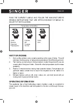 Preview for 7 page of Singer SGR-500LCD Instruction Manual