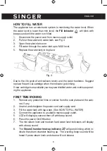 Preview for 8 page of Singer SGR-500LCD Instruction Manual