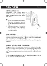 Preview for 11 page of Singer SGR-500LCD Instruction Manual