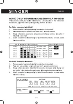 Preview for 12 page of Singer SGR-500LCD Instruction Manual