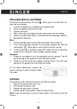 Preview for 13 page of Singer SGR-500LCD Instruction Manual