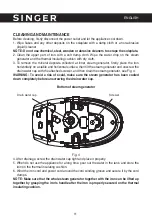 Предварительный просмотр 11 страницы Singer SGR-600LED Instruction Manual