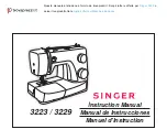 Singer Simple 3223 Instruction Manual preview