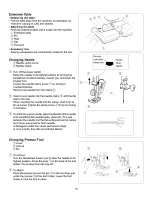 Preview for 21 page of Singer Singer 384.13016300 Owner'S Manual