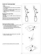 Preview for 85 page of Singer Singer 384.18028300 Owner'S Manual