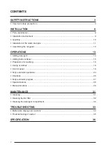 Preview for 2 page of Singer SISIL SL-RFA75 User Manual