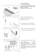 Preview for 25 page of Singer SL234D Instruction Book