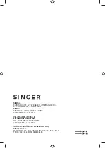 Предварительный просмотр 16 страницы Singer SM-700FG Instruction Manual