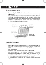 Предварительный просмотр 7 страницы Singer SMD-800GP Instruction Manual