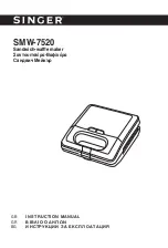 Singer SMW-7520 Instruction Manual preview
