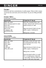 Preview for 9 page of Singer SMW-7520 Instruction Manual