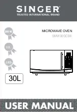 Singer SMW30GCB6 User Manual preview