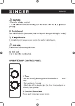 Preview for 10 page of Singer SMWO-20IN-WG Instruction Manual