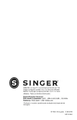 Preview for 48 page of Singer SP-550 Instruction Manual