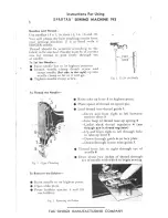 Singer Spartan 193 Instructions For Using предпросмотр