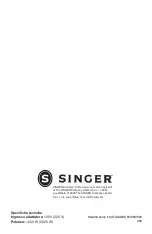 Preview for 36 page of Singer Steam Choice 1.0 Iron Instruction Manual