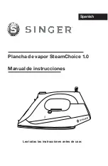 Preview for 49 page of Singer Steam Choice 1.0 Iron Instruction Manual