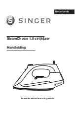 Preview for 61 page of Singer Steam Choice 1.0 Iron Instruction Manual